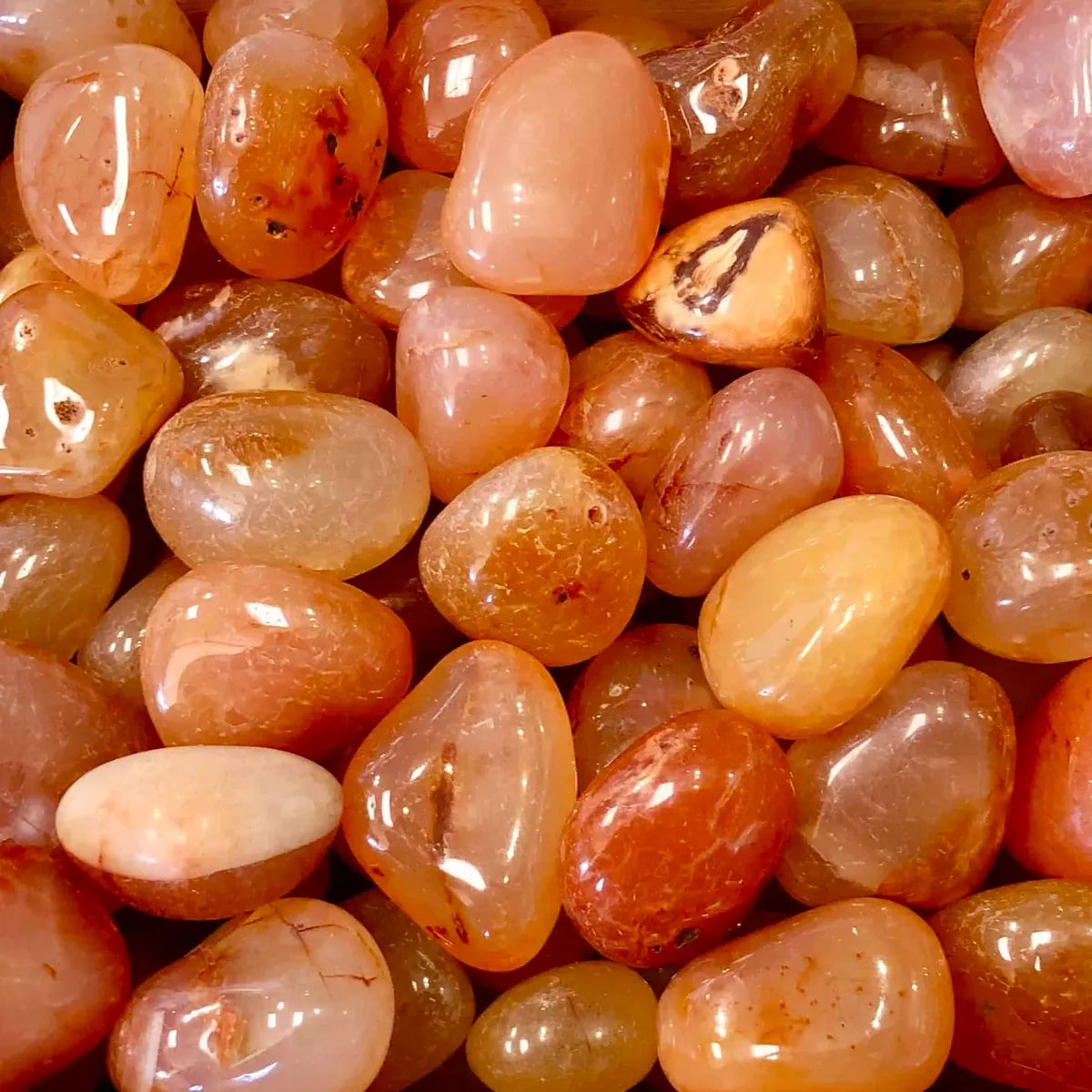 100g of Carnelian Tumblestones