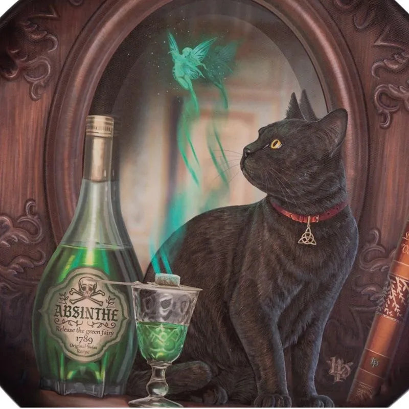 Absinthe Cat Huge Dreamcatcher - Lisa Parker