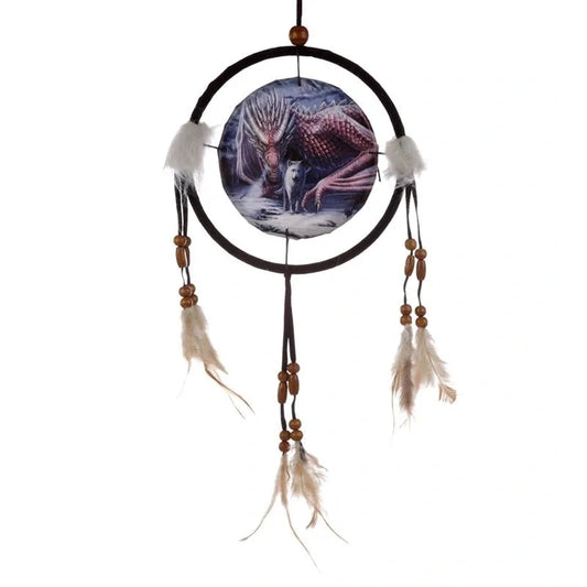 Alliance Dragon and Wolf Dreamcatcher small - Lisa Parker