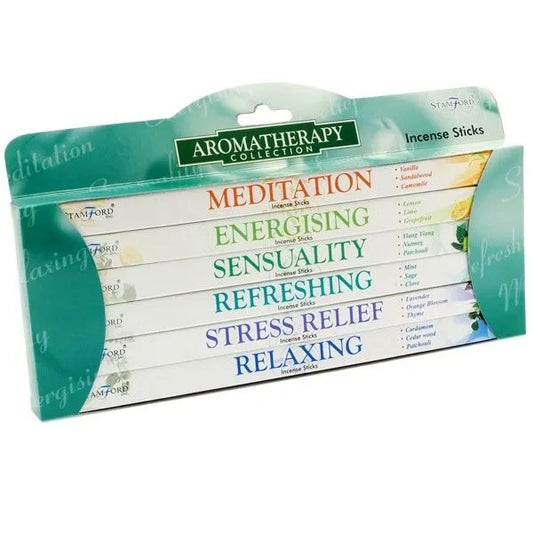 Aromatherapy - Stamford Incense Sticks 6 Pack Gift Set