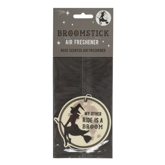 Broomstick Rose Scented Air Freshener