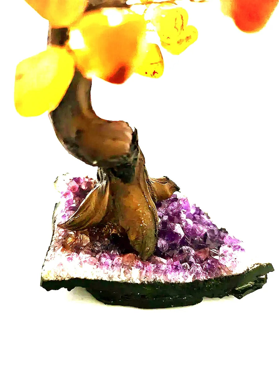 Carnelian Bonsai Tree (around 48 crystals)