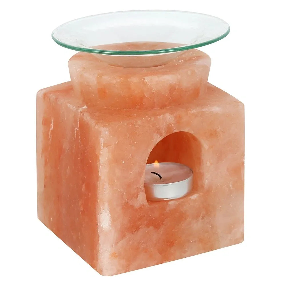 Cube Shaped Himalayan Salt Oil Burner