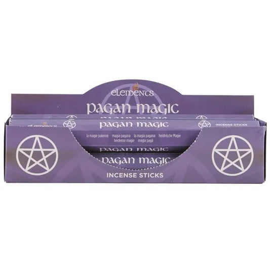 Elements - Pagan Magic Incense Sticks (Box of 6 packs)