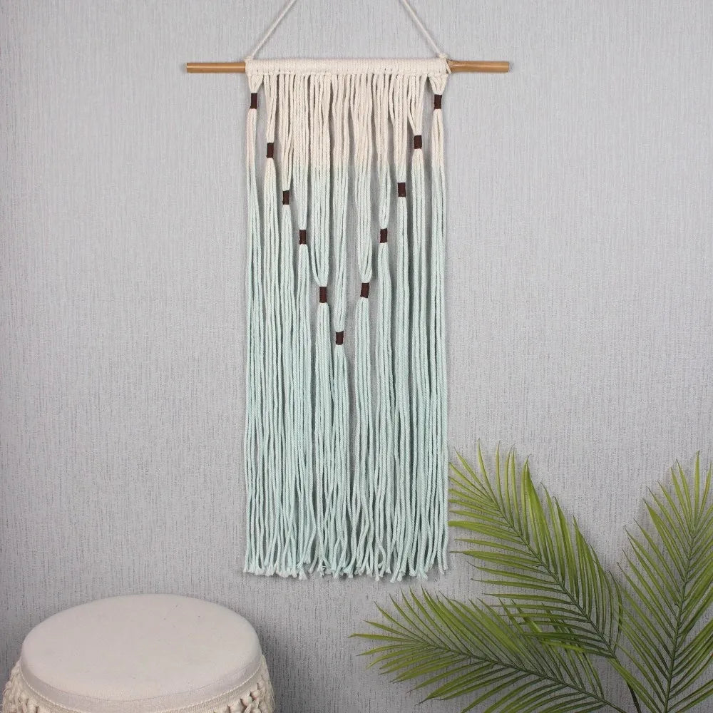 Green and Cream Wall Hanging