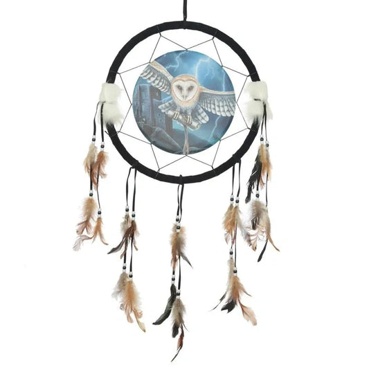 Heart of the Storm Owl Dreamcatcher - Lisa Parker