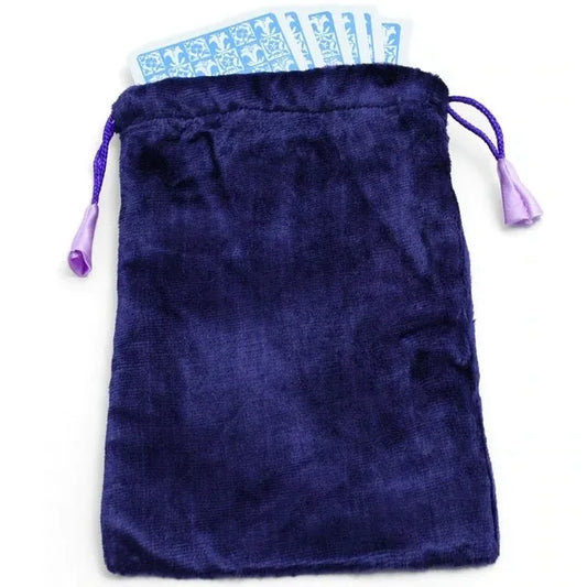 Large Purple Velvet Tarot/Oracle Card Bag