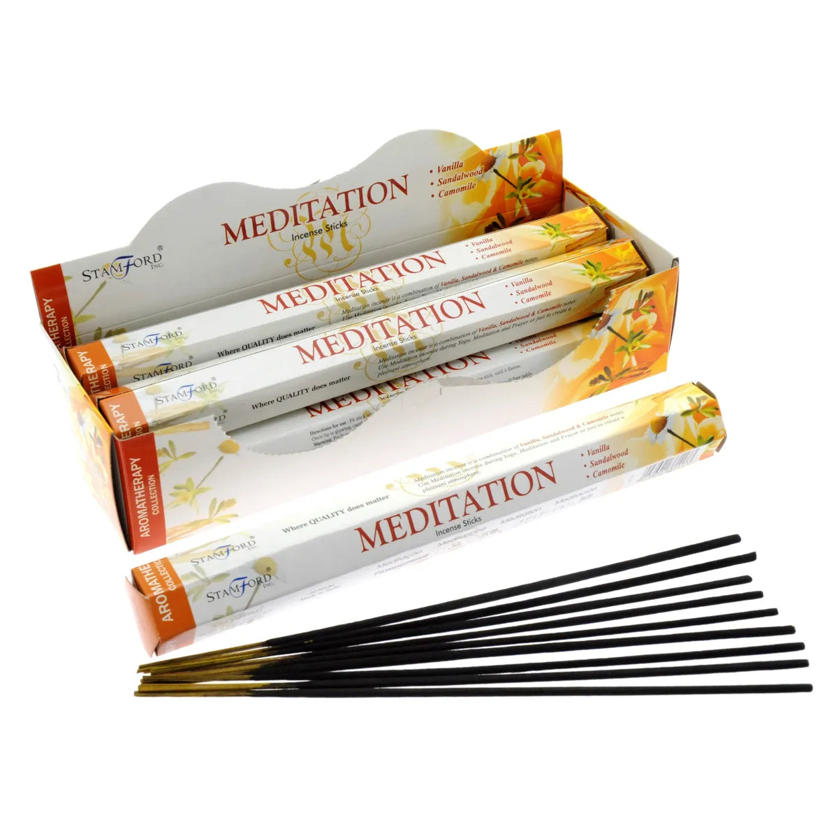 Meditation Premium Incense - pack of 6