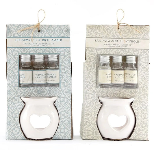 Mediterranean Oil Burner Gift Set