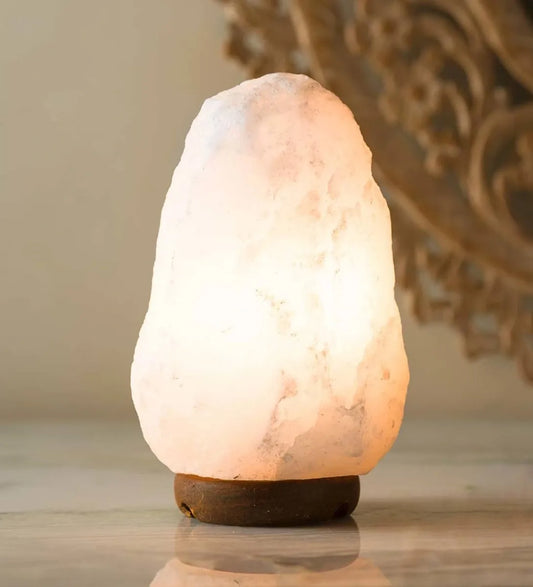 Natural White Salt Lamp