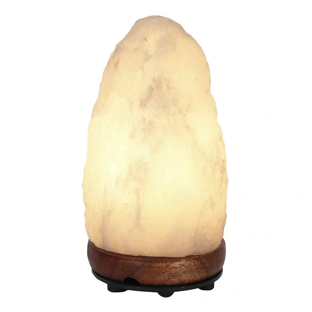 Natural White Salt Lamp