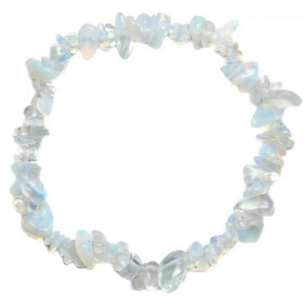 Opalite Stone Chip Bracelet