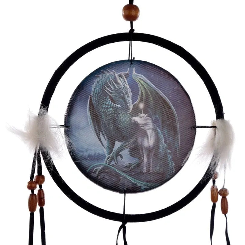 Protector of Magick Dragon Small Dreamcatcher - Lisa Parker