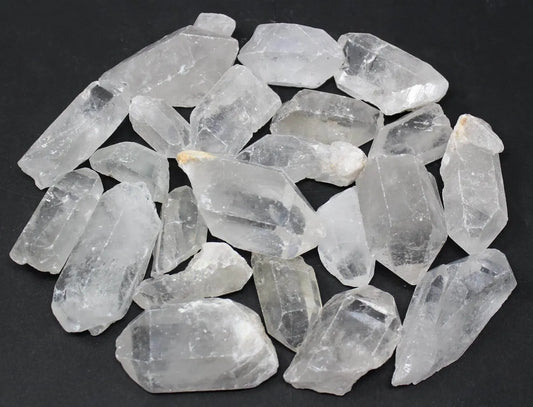 Quartz Crystal Points - 6-7cm, 60g