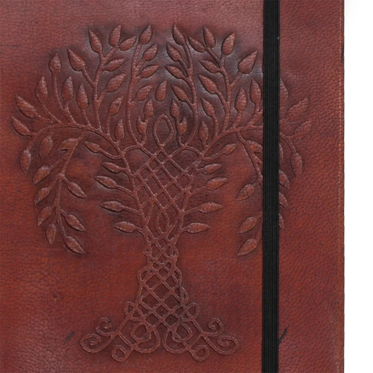 Vegetable Tanned Leather Notebook - Tree of Life