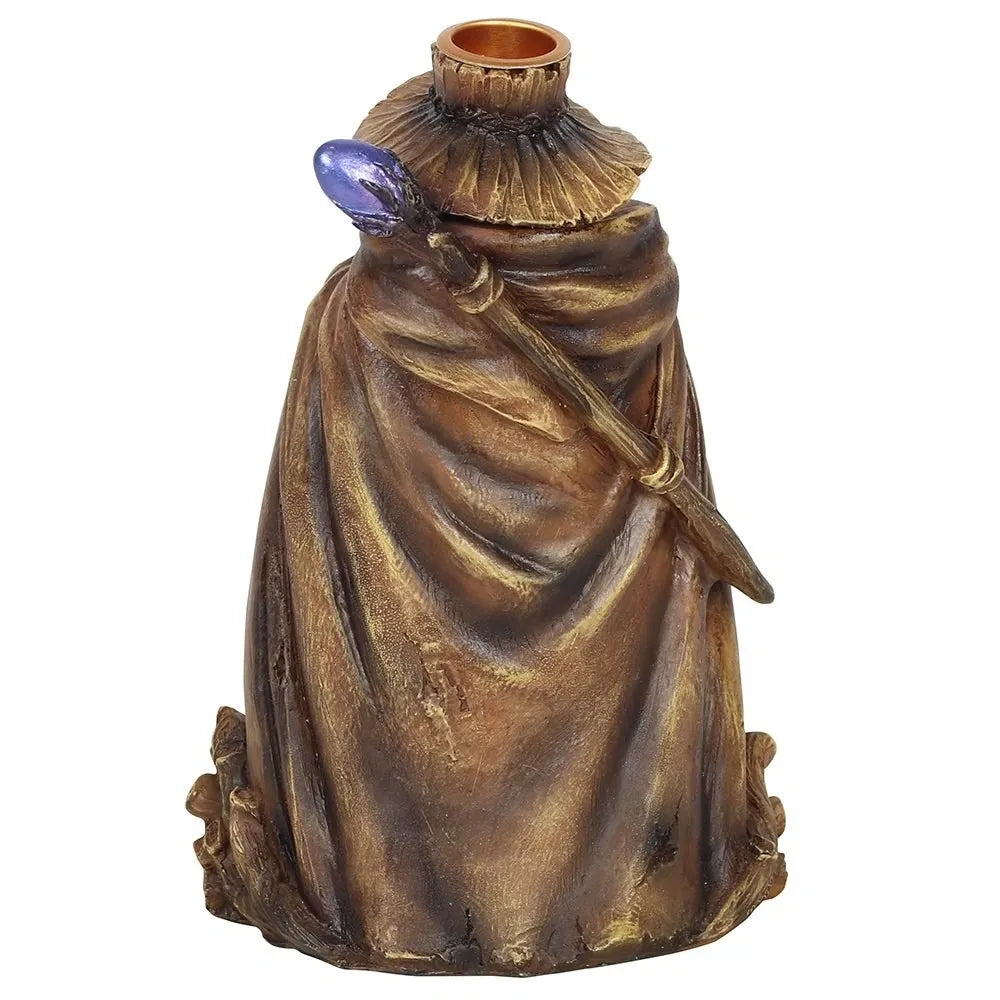 Wizard Backflow Incense Burner With Light