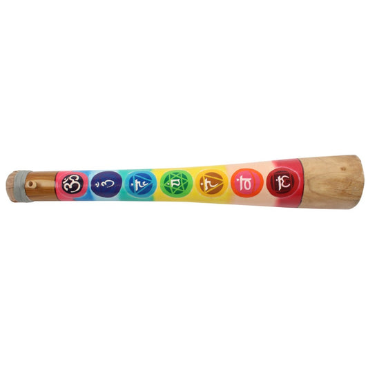 Wooden Chakra Horn