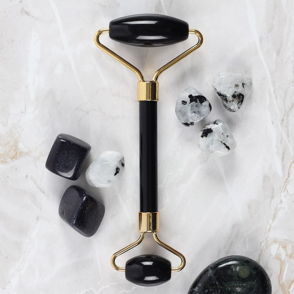 Black Obsidian Dual Ended Face Roller