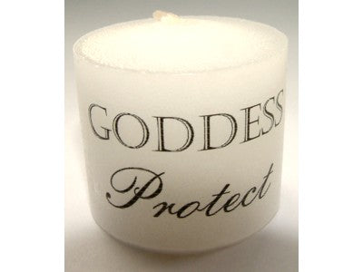 Votive Style Candle - Goddess Protect