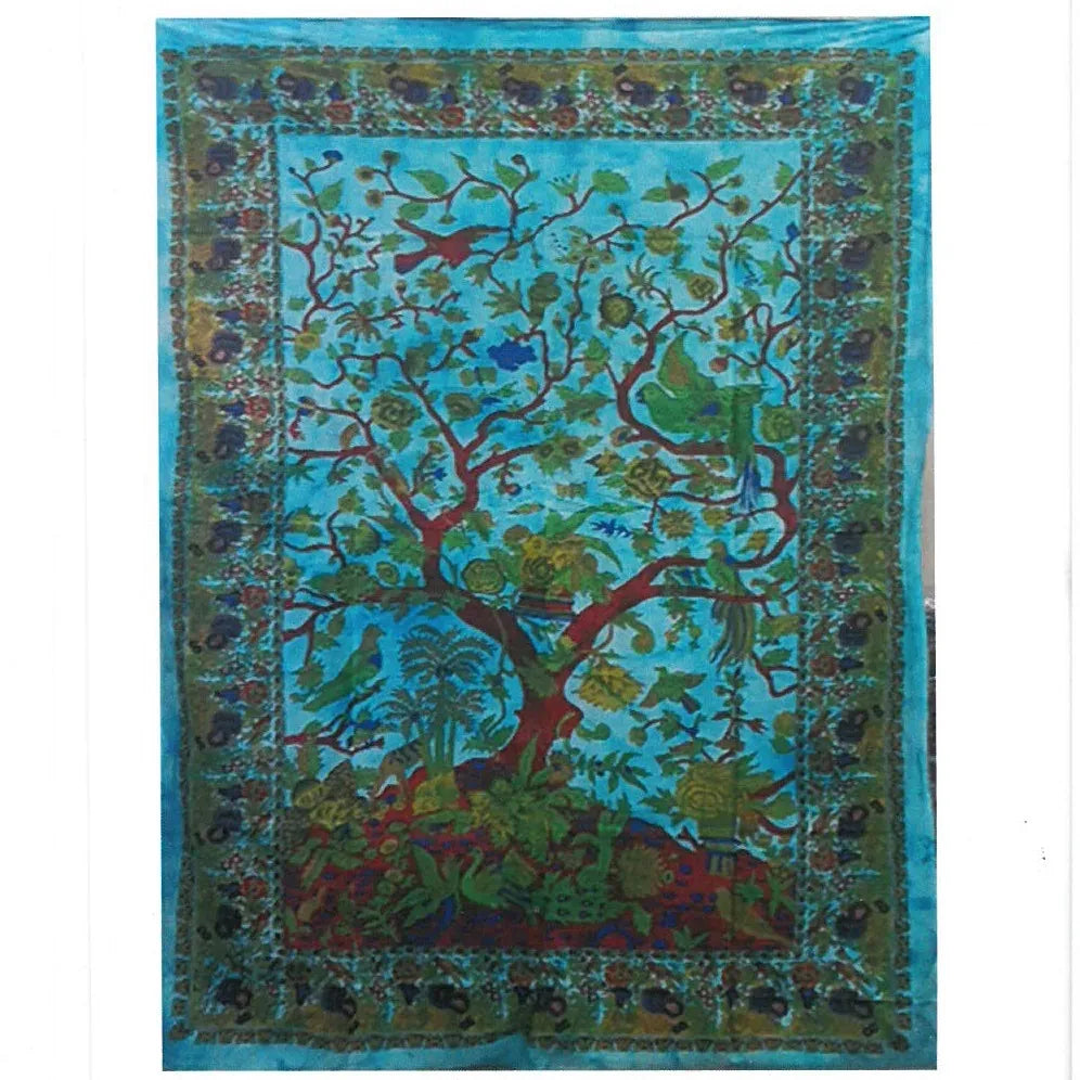 Cotton Wall Art - Tree of Life