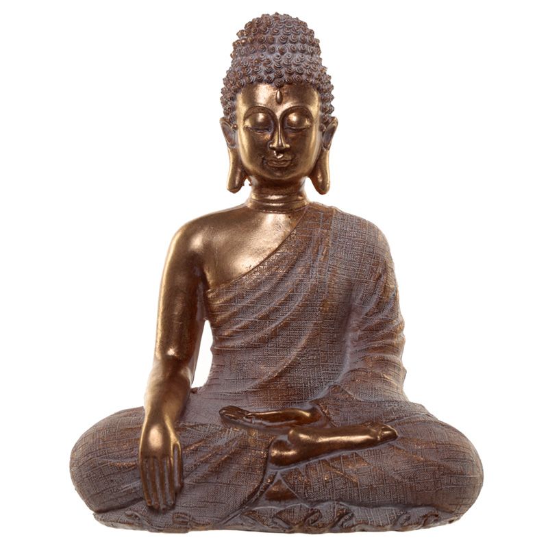 Gold and White Thai Buddha - "Peace"