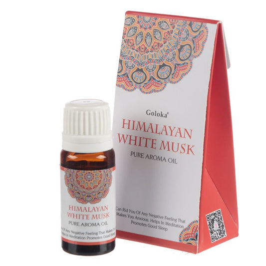 Himalayan White Musk Goloka Aroma Oils 10ml