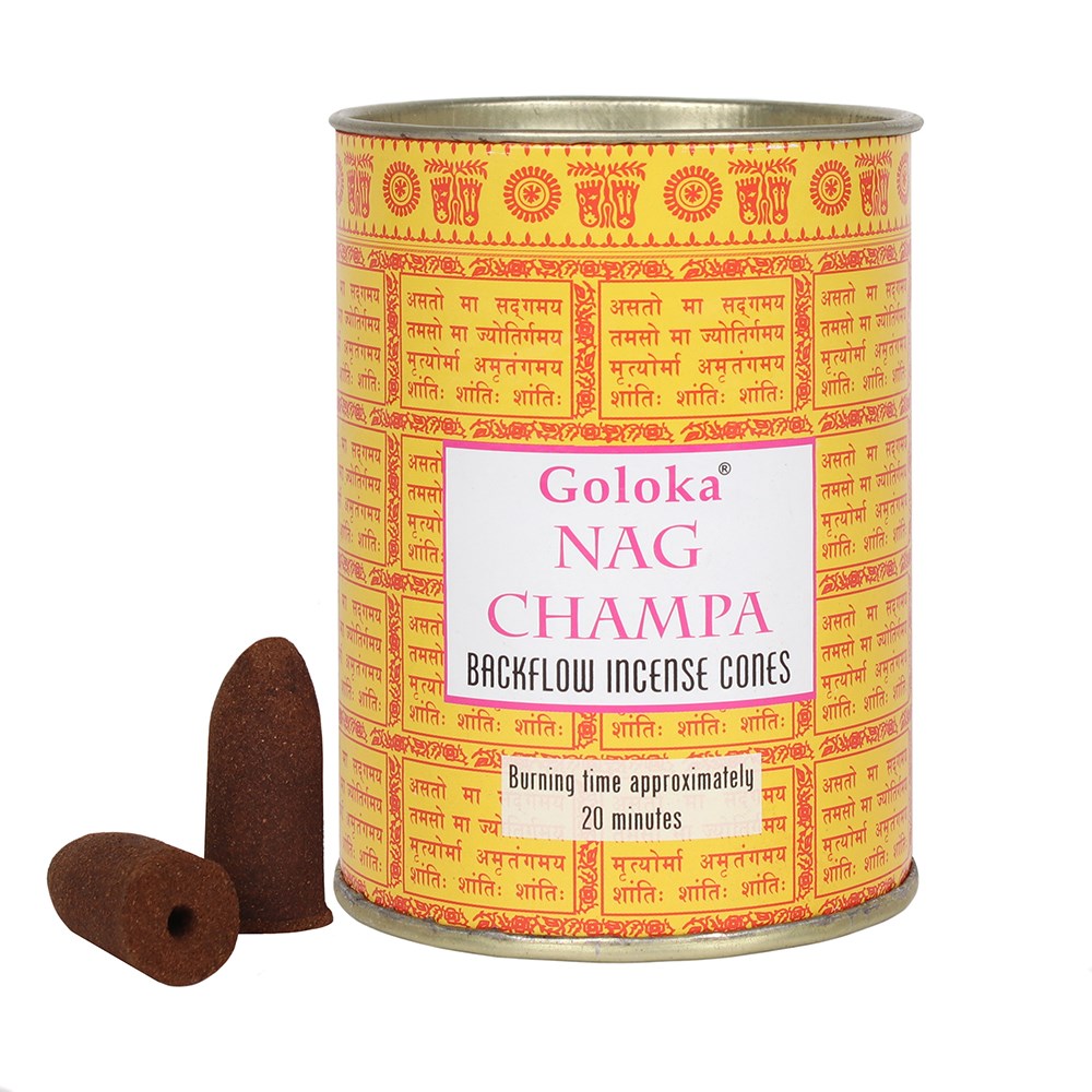 Nag Champa - Goloka Backflow Incense Cones