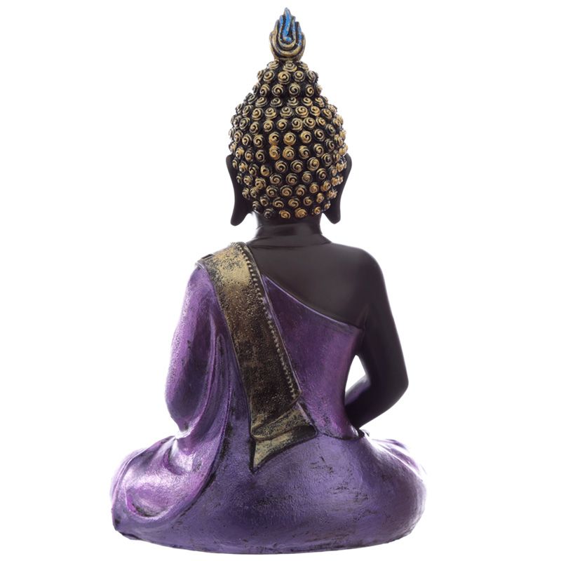 Purple and Black Thai Buddha "Contemplation"