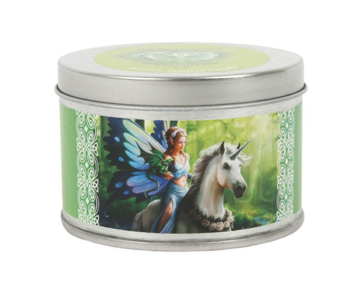 Realm of Enchantment Candle by Anne Stokes