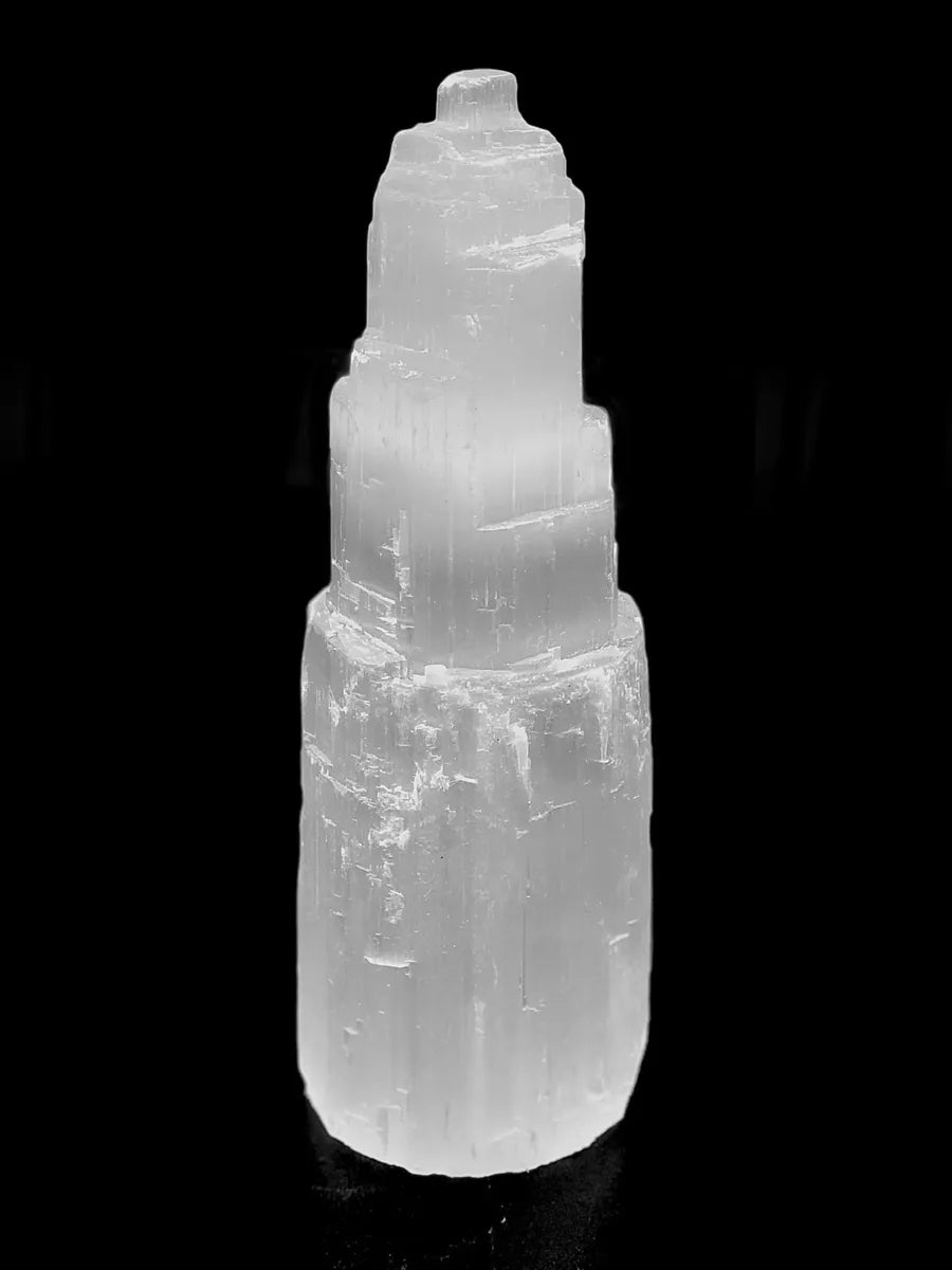 Selenite Rough Tower - 20cm